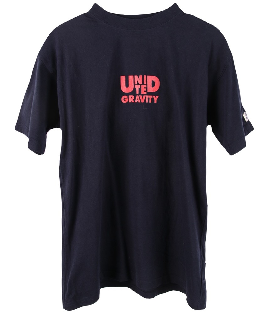 UNITED GRAVITY 반팔 티셔츠 프린팅 코튼 100%