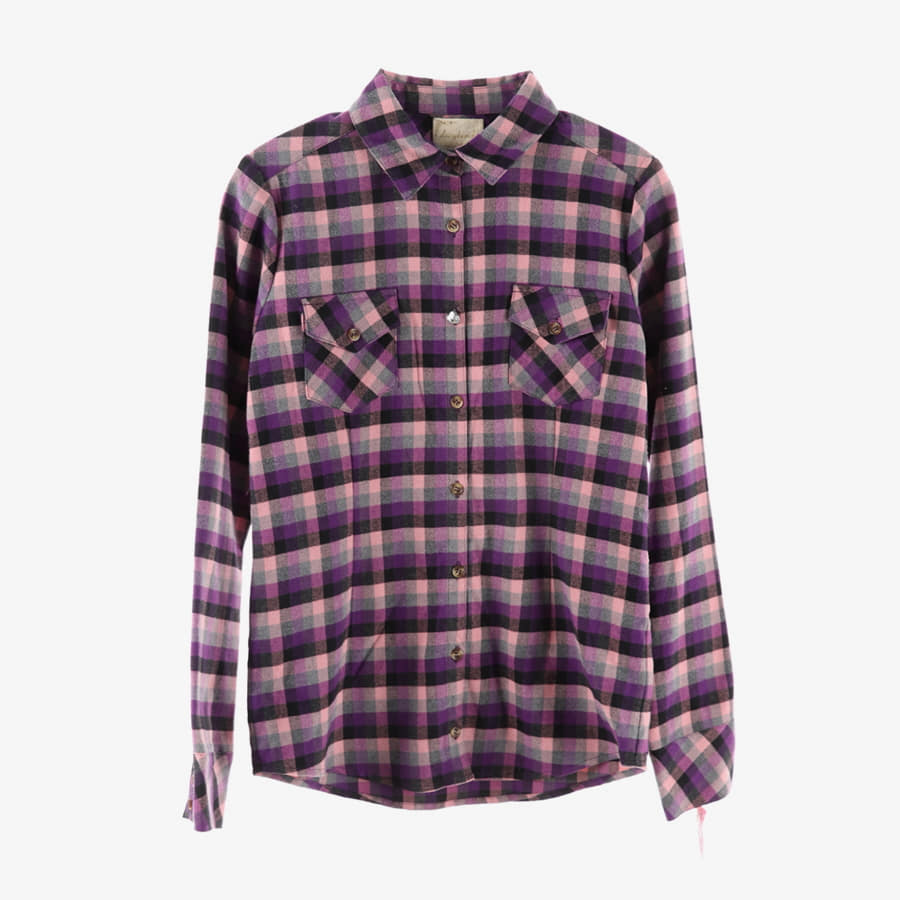 [DEICY] 데이시 코튼 체크 셔츠 (새 제품 리테일가 9만원) Multi / size women S 빈티지 편집샵